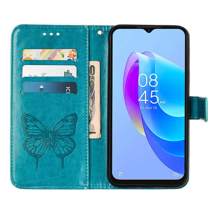 Embossed Butterfly Flip Leather Phone Case, For Tecno Spark 9 Pro/Spark 9T, For vivo S10e 5G/V23e 4G/V23E 5G/Y75 4G, For vivo Y02S