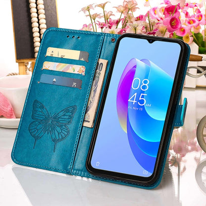 Embossed Butterfly Flip Leather Phone Case, For Tecno Spark 9 Pro/Spark 9T, For vivo S10e 5G/V23e 4G/V23E 5G/Y75 4G, For vivo Y02S