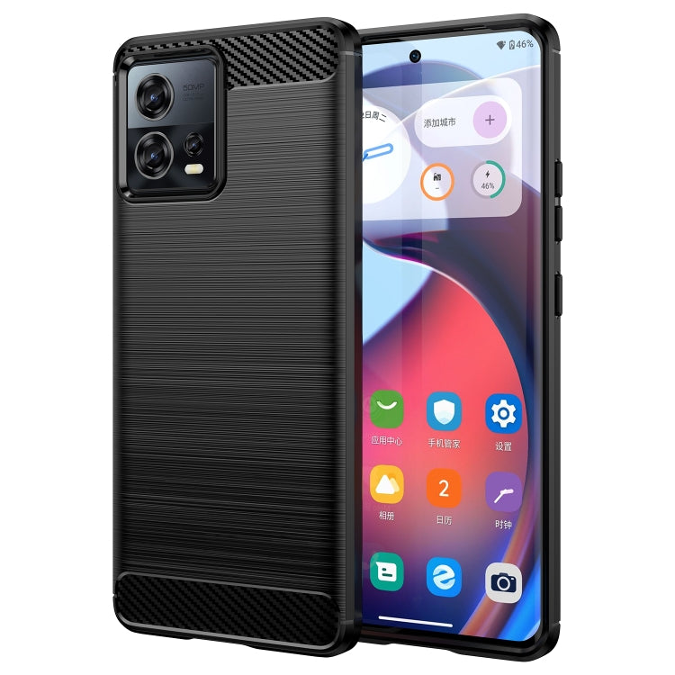 Brushed Texture Carbon Fiber TPU Phone Case, For Motorola Edge 30 Fusion/Moto S30 Pro, For Xiaomi Redmi A1