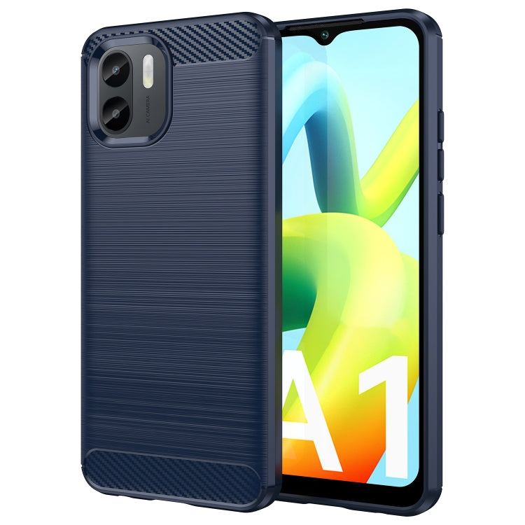 Brushed Texture Carbon Fiber TPU Phone Case, For Motorola Edge 30 Fusion/Moto S30 Pro, For Xiaomi Redmi A1