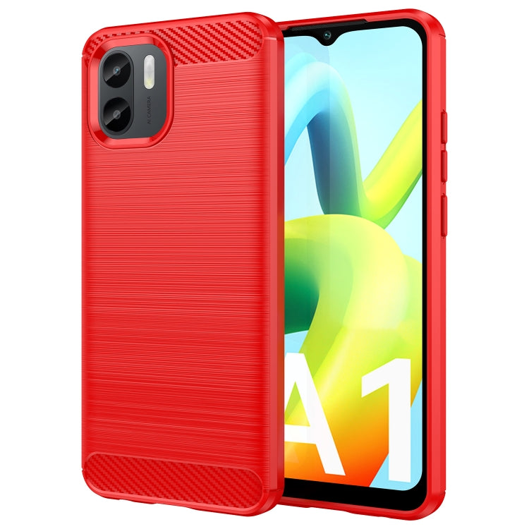 Brushed Texture Carbon Fiber TPU Phone Case, For Motorola Edge 30 Fusion/Moto S30 Pro, For Xiaomi Redmi A1