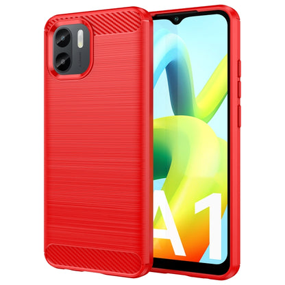 Brushed Texture Carbon Fiber TPU Phone Case, For Motorola Edge 30 Fusion/Moto S30 Pro, For Xiaomi Redmi A1