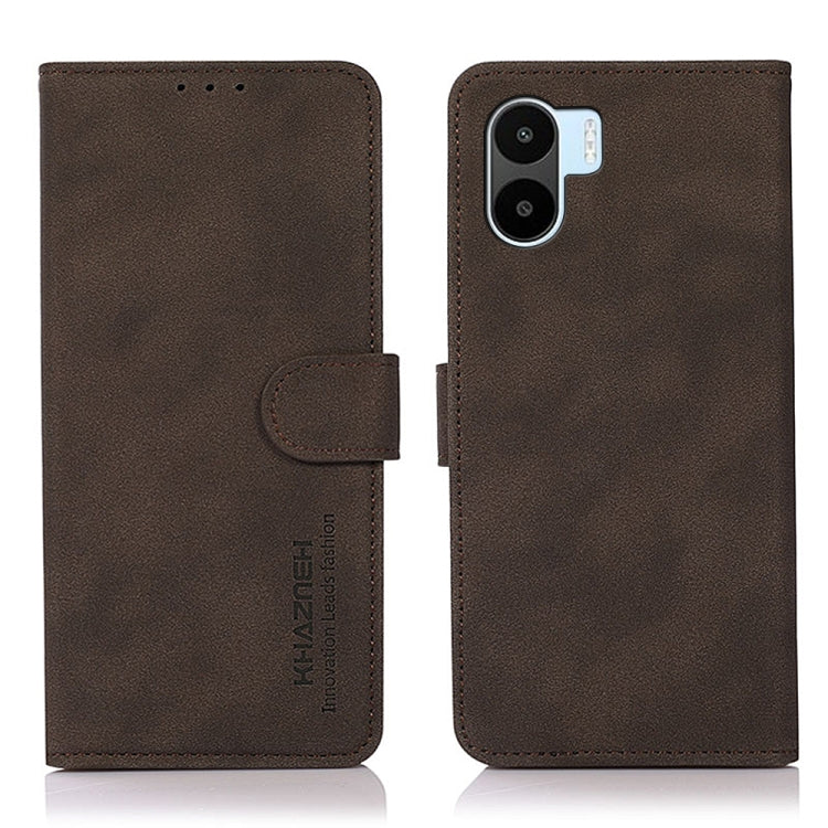 KHAZNEH Matte Texture Leather Phone Case, For Xiaomi Redmi A1, For Xiaomi Poco M4 5G/M5 5G