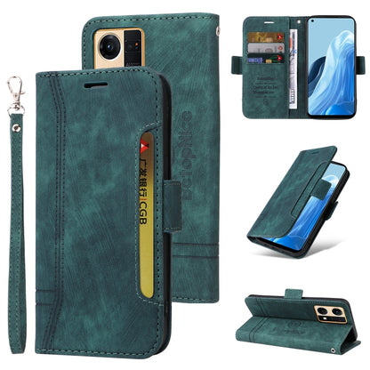 BETOPNICE Dual-side Buckle Leather Phone Case, For Realme 9i / A96 4G / A76 4G / A36 4G, For vivo S12, For OPPO Reno7 / F21 Pro, For vivo S12 Pro / V23 Pro 5G
