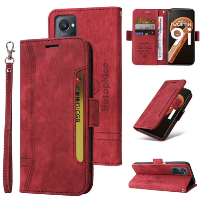BETOPNICE Dual-side Buckle Leather Phone Case, For Realme 9i / A96 4G / A76 4G / A36 4G, For vivo S12, For OPPO Reno7 / F21 Pro, For vivo S12 Pro / V23 Pro 5G