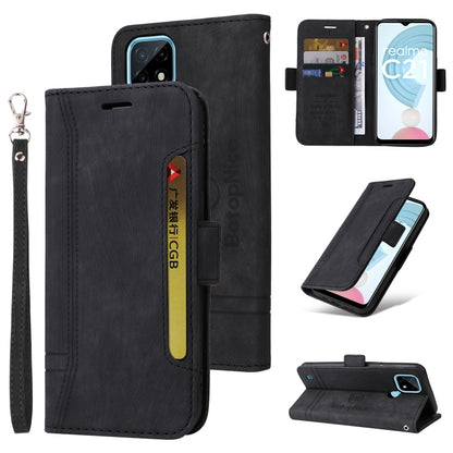 BETOPNICE Dual-side Buckle Leather Phone Case, For Realme GT Neo2 5G CN Version, For OPPO Reno 7 5G Global / Find X5 Lite, For Realme C21, For vivo Y76 5G