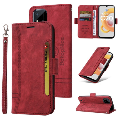 BETOPNICE Dual-side Buckle Leather Phone Case, For OPPO Reno 7 Pro 5G, For Realme C20 / C11 2021, For vivo Y55 5G Global / Y75 5G Global, For OPPO Reno 7Z 5G