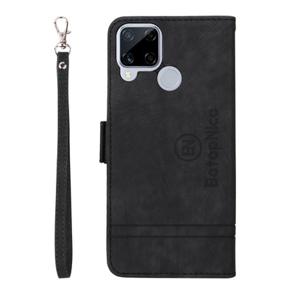 BETOPNICE Dual-side Buckle Leather Phone Case, For Realme C15, For vivo Y21 2021, For Realme 9 Pro, For vivo Y20