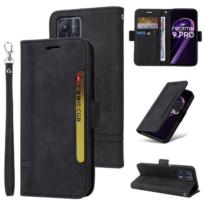 BETOPNICE Dual-side Buckle Leather Phone Case, For Realme C15, For vivo Y21 2021, For Realme 9 Pro, For vivo Y20
