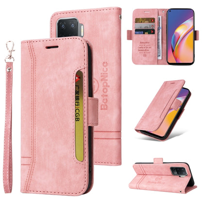BETOPNICE Dual-side Buckle Leather Phone Case, For vivo Y15a Global, For Realme 9 Pro+, For OPPO Realme 9 Pro+, For OPPO A94 4G, For OPPO A94 5G
