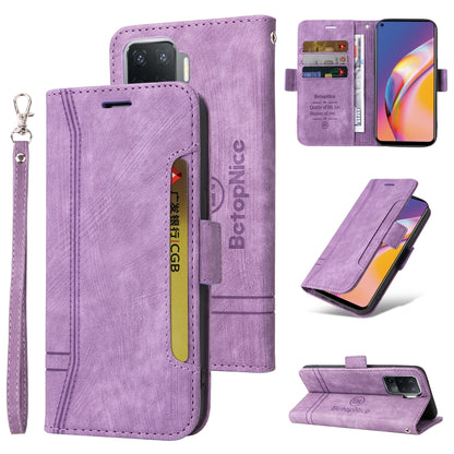 BETOPNICE Dual-side Buckle Leather Phone Case, For vivo Y15a Global, For Realme 9 Pro+, For OPPO Realme 9 Pro+, For OPPO A94 4G, For OPPO A94 5G