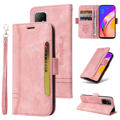 BETOPNICE Dual-side Buckle Leather Phone Case, For vivo Y15a Global, For Realme 9 Pro+, For OPPO Realme 9 Pro+, For OPPO A94 4G, For OPPO A94 5G