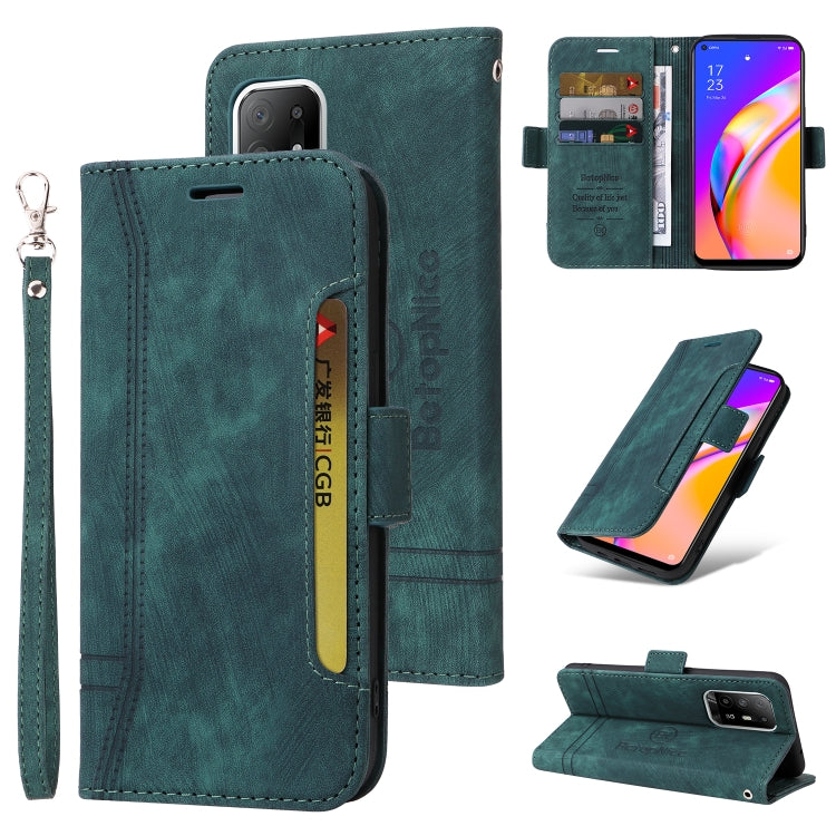 BETOPNICE Dual-side Buckle Leather Phone Case, For vivo Y15a Global, For Realme 9 Pro+, For OPPO Realme 9 Pro+, For OPPO A94 4G, For OPPO A94 5G