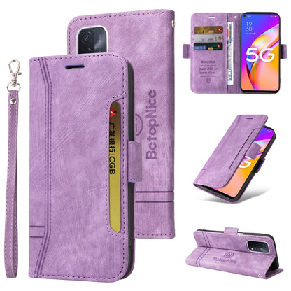 BETOPNICE Dual-side Buckle Leather Phone Case, For OPPO A93 5G CN Version, For OPPO A74 4G, For OPPO A57 5G, For OPPO A54 4G / A16 / A16s