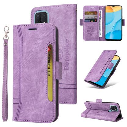 BETOPNICE Dual-side Buckle Leather Phone Case, For OPPO A15, For OPPO A9 2020, For OPPO A7 / A5s