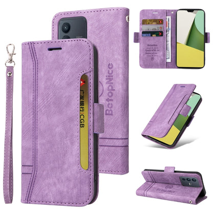 BETOPNICE Dual-side Buckle Leather Phone Case, For Realme 9i / A96 4G / A76 4G / A36 4G, For vivo S12, For OPPO Reno7 / F21 Pro, For vivo S12 Pro / V23 Pro 5G