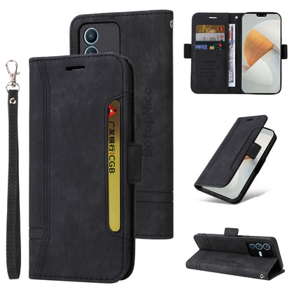 BETOPNICE Dual-side Buckle Leather Phone Case, For Realme 9i / A96 4G / A76 4G / A36 4G, For vivo S12, For OPPO Reno7 / F21 Pro, For vivo S12 Pro / V23 Pro 5G
