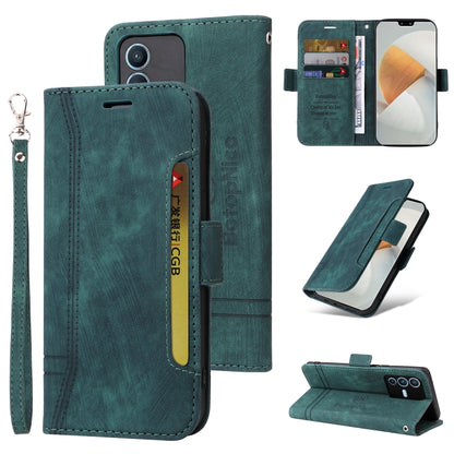 BETOPNICE Dual-side Buckle Leather Phone Case, For Realme 9i / A96 4G / A76 4G / A36 4G, For vivo S12, For OPPO Reno7 / F21 Pro, For vivo S12 Pro / V23 Pro 5G