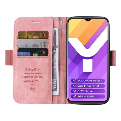 BETOPNICE Dual-side Buckle Leather Phone Case, For vivo Y15a Global, For Realme 9 Pro+, For OPPO Realme 9 Pro+, For OPPO A94 4G, For OPPO A94 5G