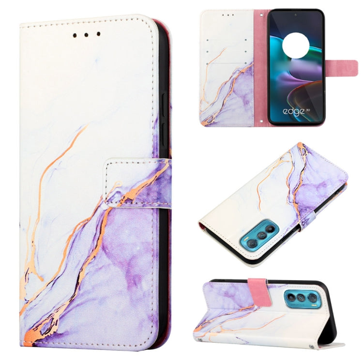 PT003 Marble Pattern Flip Leather Phone Case, For Motorola Edge 30, For Motorola Moto G32, For Motorola Moto G62 5G, For Motorola Moto S30 Pro 5G