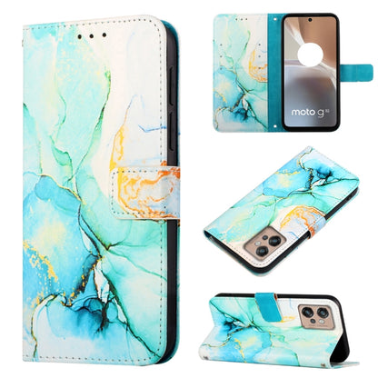PT003 Marble Pattern Flip Leather Phone Case, For Motorola Edge 30, For Motorola Moto G32, For Motorola Moto G62 5G, For Motorola Moto S30 Pro 5G
