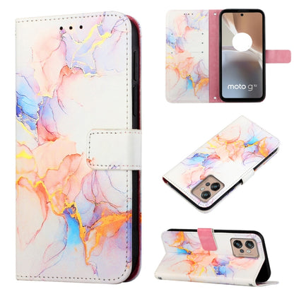 PT003 Marble Pattern Flip Leather Phone Case, For Motorola Edge 30, For Motorola Moto G32, For Motorola Moto G62 5G, For Motorola Moto S30 Pro 5G