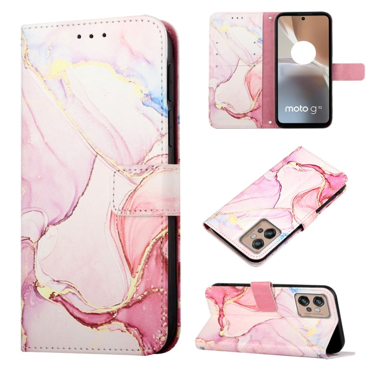 PT003 Marble Pattern Flip Leather Phone Case, For Motorola Edge 30, For Motorola Moto G32, For Motorola Moto G62 5G, For Motorola Moto S30 Pro 5G
