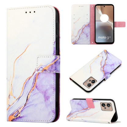 PT003 Marble Pattern Flip Leather Phone Case, For Motorola Edge 30, For Motorola Moto G32, For Motorola Moto G62 5G, For Motorola Moto S30 Pro 5G