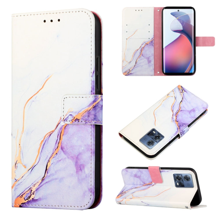 PT003 Marble Pattern Flip Leather Phone Case, For Motorola Edge 30, For Motorola Moto G32, For Motorola Moto G62 5G, For Motorola Moto S30 Pro 5G