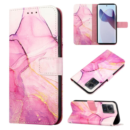 PT003 Marble Pattern Flip Leather Phone Case, For Motorola Moto X30 Pro 5G, For OnePlus 10T 5G, For ZTE Blade A52, For ZTE Blade A72