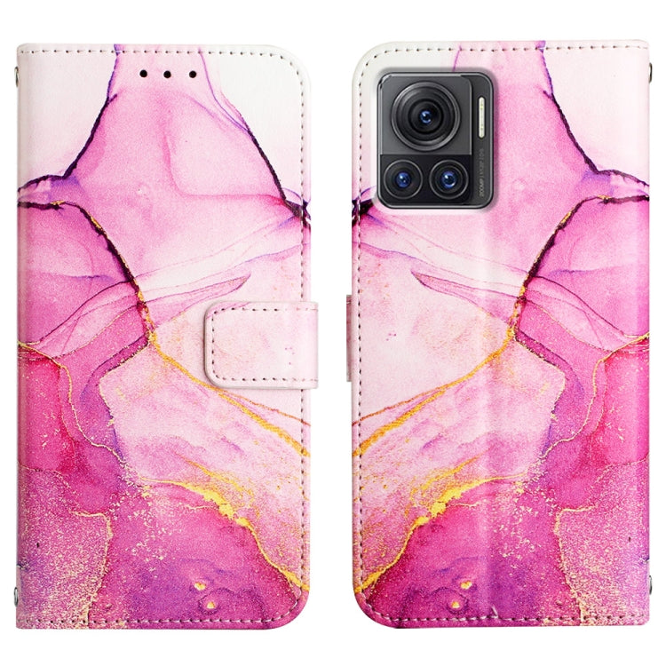 PT003 Marble Pattern Flip Leather Phone Case, For Motorola Moto X30 Pro 5G, For OnePlus 10T 5G, For ZTE Blade A52, For ZTE Blade A72