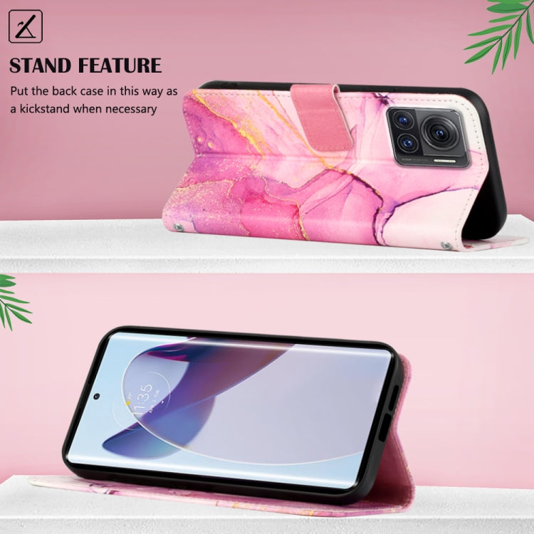 PT003 Marble Pattern Flip Leather Phone Case, For Motorola Moto X30 Pro 5G, For OnePlus 10T 5G, For ZTE Blade A52, For ZTE Blade A72