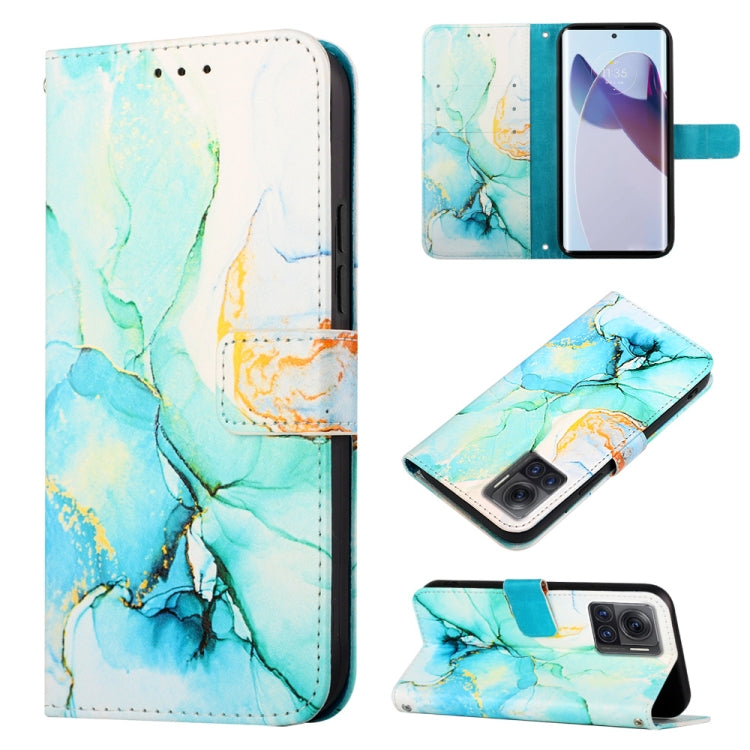 PT003 Marble Pattern Flip Leather Phone Case, For Motorola Moto X30 Pro 5G, For OnePlus 10T 5G, For ZTE Blade A52, For ZTE Blade A72