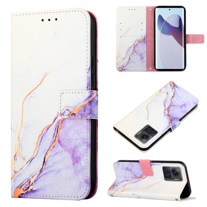 PT003 Marble Pattern Flip Leather Phone Case, For Motorola Moto X30 Pro 5G, For OnePlus 10T 5G, For ZTE Blade A52, For ZTE Blade A72