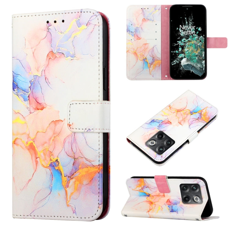 PT003 Marble Pattern Flip Leather Phone Case, For Motorola Moto X30 Pro 5G, For OnePlus 10T 5G, For ZTE Blade A52, For ZTE Blade A72