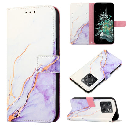 PT003 Marble Pattern Flip Leather Phone Case, For Motorola Moto X30 Pro 5G, For OnePlus 10T 5G, For ZTE Blade A52, For ZTE Blade A72