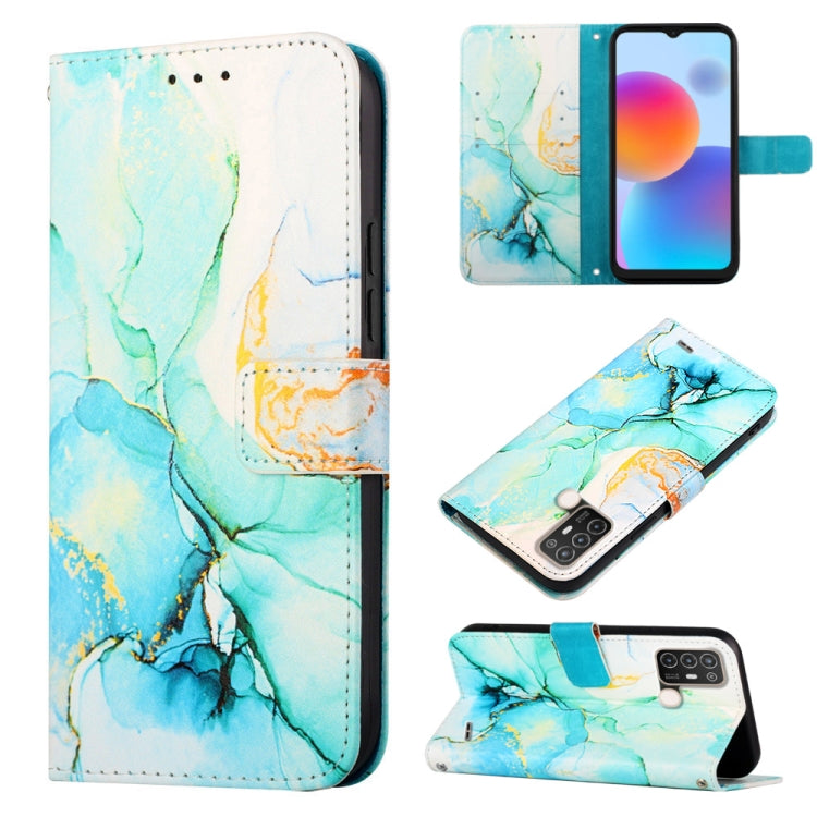 PT003 Marble Pattern Flip Leather Phone Case, For Motorola Moto X30 Pro 5G, For OnePlus 10T 5G, For ZTE Blade A52, For ZTE Blade A72