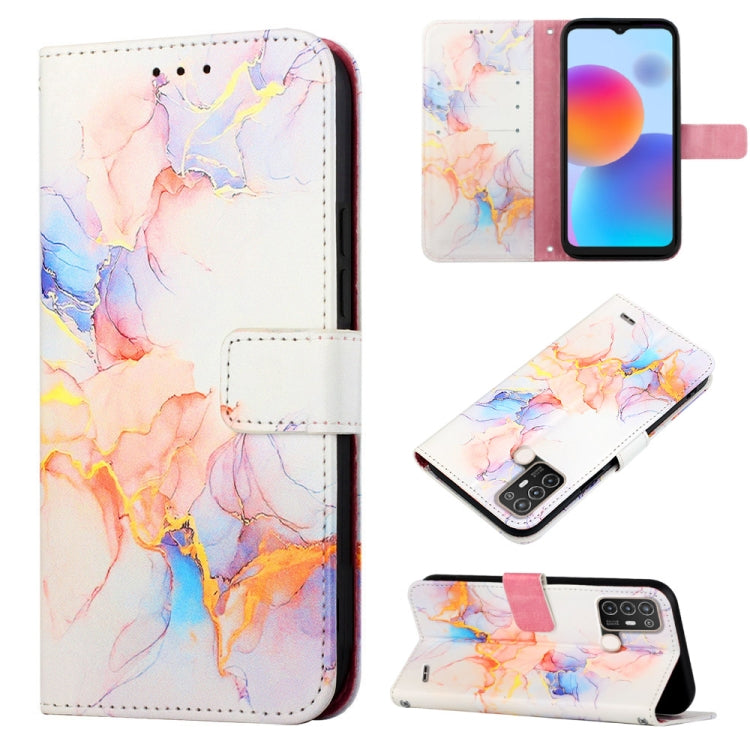PT003 Marble Pattern Flip Leather Phone Case, For Motorola Moto X30 Pro 5G, For OnePlus 10T 5G, For ZTE Blade A52, For ZTE Blade A72