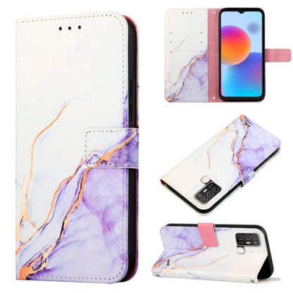 PT003 Marble Pattern Flip Leather Phone Case, For Motorola Moto X30 Pro 5G, For OnePlus 10T 5G, For ZTE Blade A52, For ZTE Blade A72