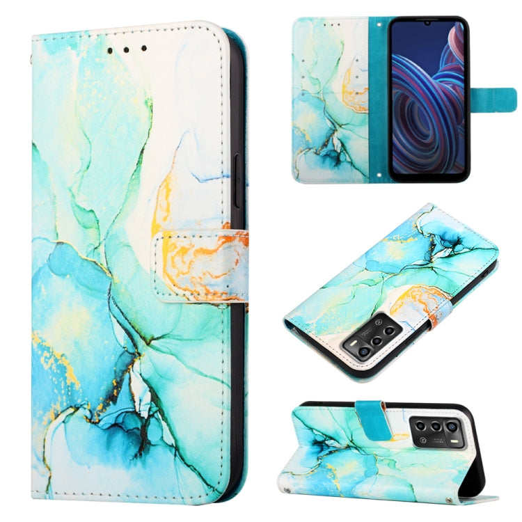PT003 Marble Pattern Flip Leather Phone Case, For Motorola Moto X30 Pro 5G, For OnePlus 10T 5G, For ZTE Blade A52, For ZTE Blade A72
