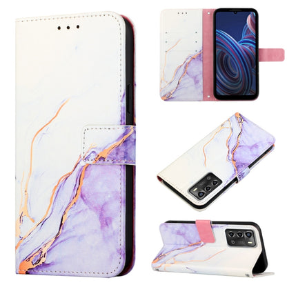PT003 Marble Pattern Flip Leather Phone Case, For Motorola Moto X30 Pro 5G, For OnePlus 10T 5G, For ZTE Blade A52, For ZTE Blade A72
