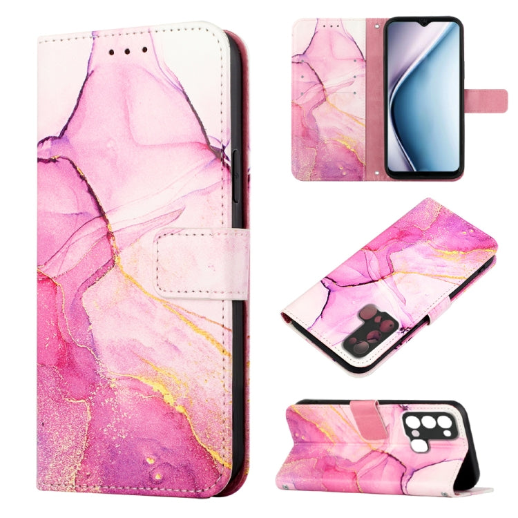 PT003 Marble Pattern Flip Leather Phone Case, For Itel P38 / S17 / Vision 3