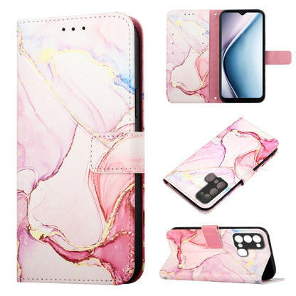 PT003 Marble Pattern Flip Leather Phone Case, For Itel P38 / S17 / Vision 3