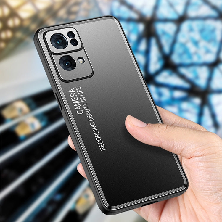Frosted Metal Phone Case, For Huawei nova 7 Pro, For Huawei nova 7, For Huawei nova 8 Pro, For Huawei nova 8, For OPPO Reno7 Pro, For OPPO Reno7