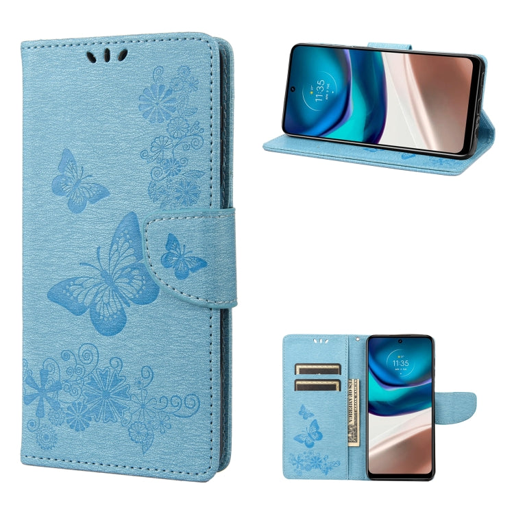 Butterfly Embossed Horizontal Flip Leather Phone Case, For Motorola Moto G42, For OnePlus 10T, For Samsung Galaxy A04