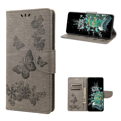 Butterfly Embossed Horizontal Flip Leather Phone Case, For Motorola Moto G42, For OnePlus 10T, For Samsung Galaxy A04