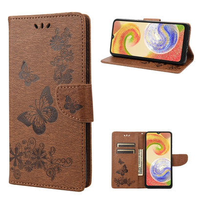 Butterfly Embossed Horizontal Flip Leather Phone Case, For Motorola Moto G42, For OnePlus 10T, For Samsung Galaxy A04