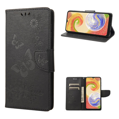 Butterfly Embossed Horizontal Flip Leather Phone Case, For Motorola Moto G42, For OnePlus 10T, For Samsung Galaxy A04
