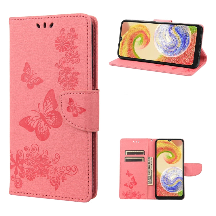 Butterfly Embossed Horizontal Flip Leather Phone Case, For Motorola Moto G42, For OnePlus 10T, For Samsung Galaxy A04