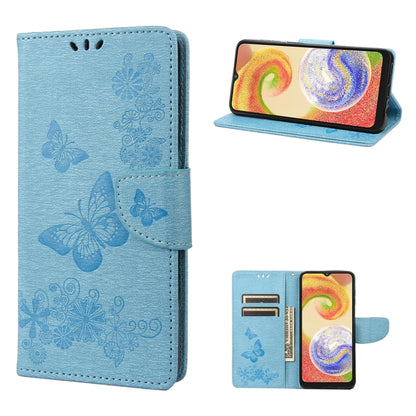 Butterfly Embossed Horizontal Flip Leather Phone Case, For Motorola Moto G42, For OnePlus 10T, For Samsung Galaxy A04